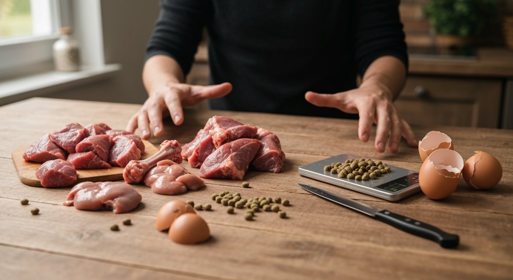 sieben BARF-Fütterungsfehler